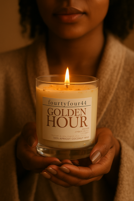 Golden Hour | Coconut & Honeyed Amber Candle