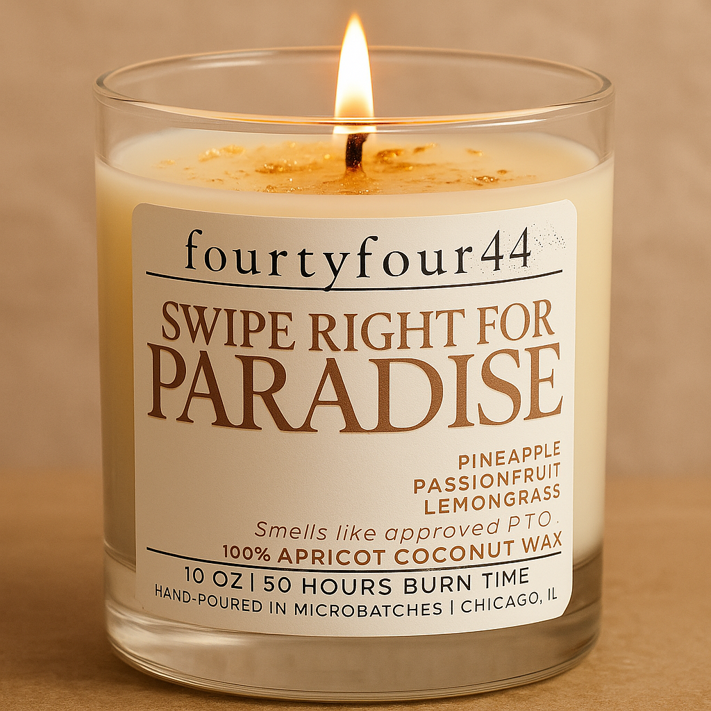 Swipe Right for Paradise | Tropical Fruit Candle