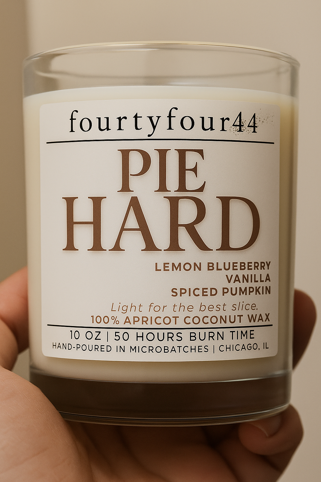 Pie Hard | Lemon Blueberry + Pumpkin Candle