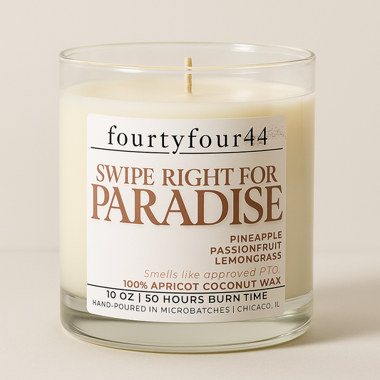 Swipe Right for Paradise | Tropical Fruit Candle