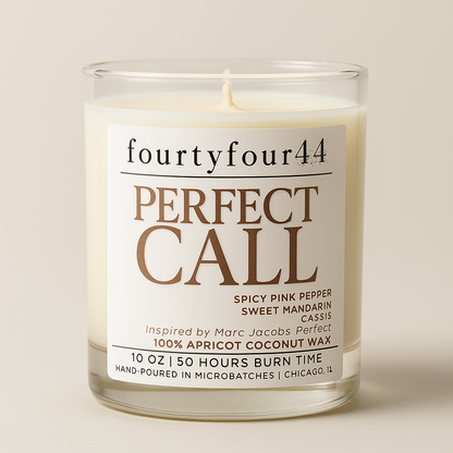 Perfect Call | Spicy Pink Pepper & Jasmine Candle